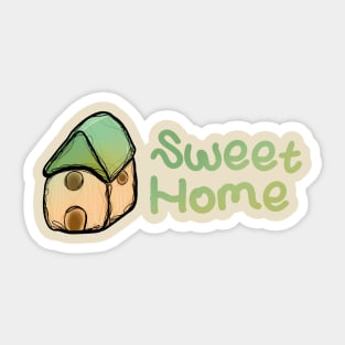 Sweet home Sticker